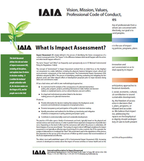IAIA Other Reference & Guidance